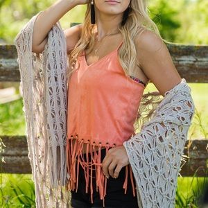 Fringe Tank Top